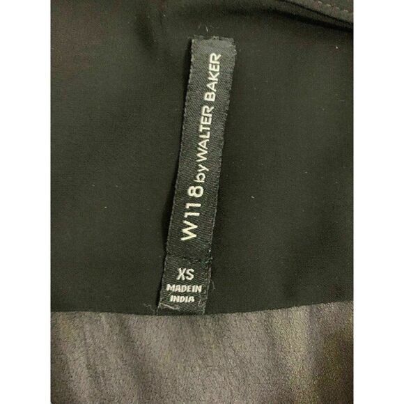 w118 by walter baker Womens Pink Black White Short Sleeve Top Xs - Picture 6 of 8